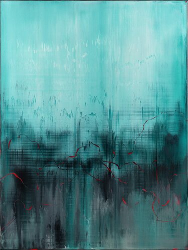 Whispers in Ultramarine von Nemanja Nikolic, Malerei kaufen auf Select