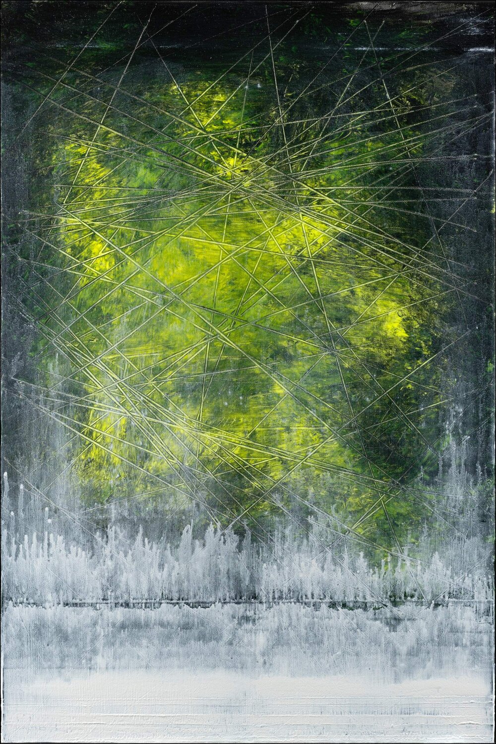 Shadows Nearby Nemanja Nikolic Original painting for sale