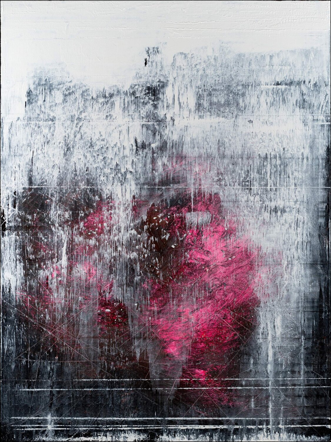 Split Second Nemanja Nikolic Original painting for sale