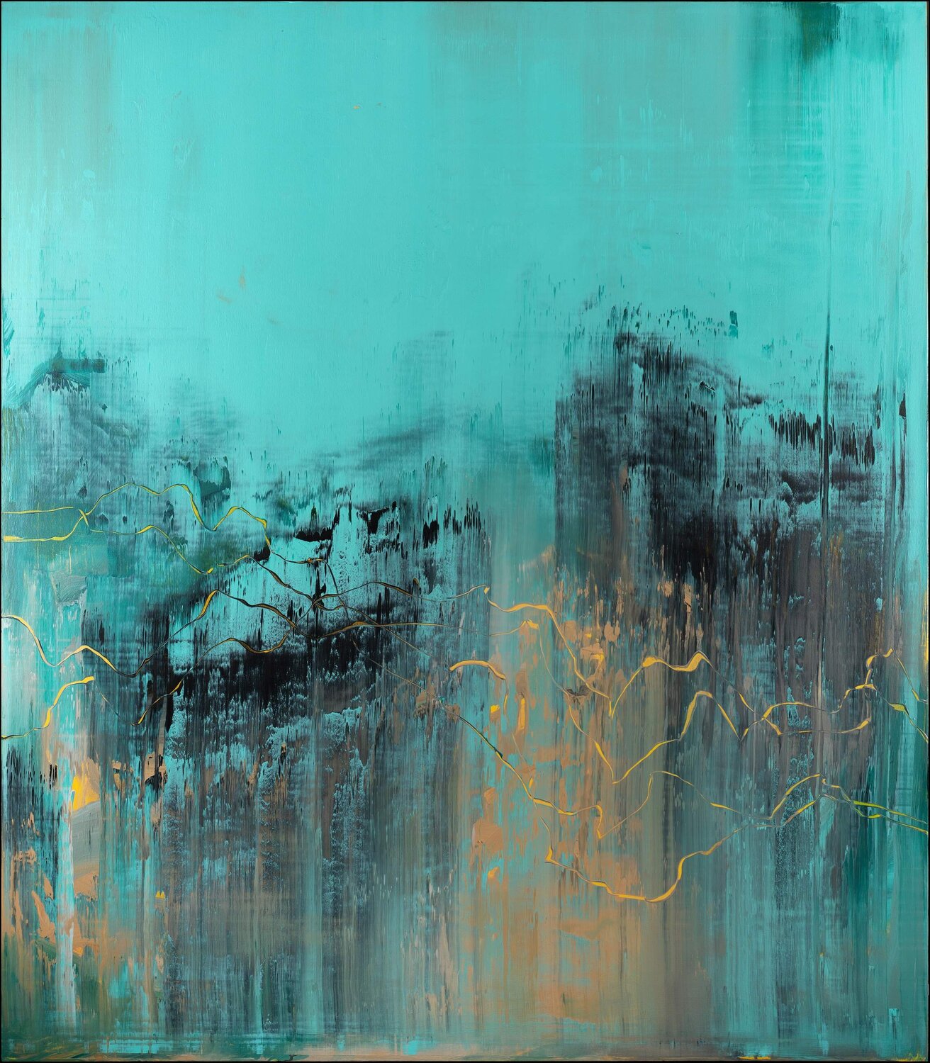 Jaws of Time Nemanja Nikolic Original painting for sale