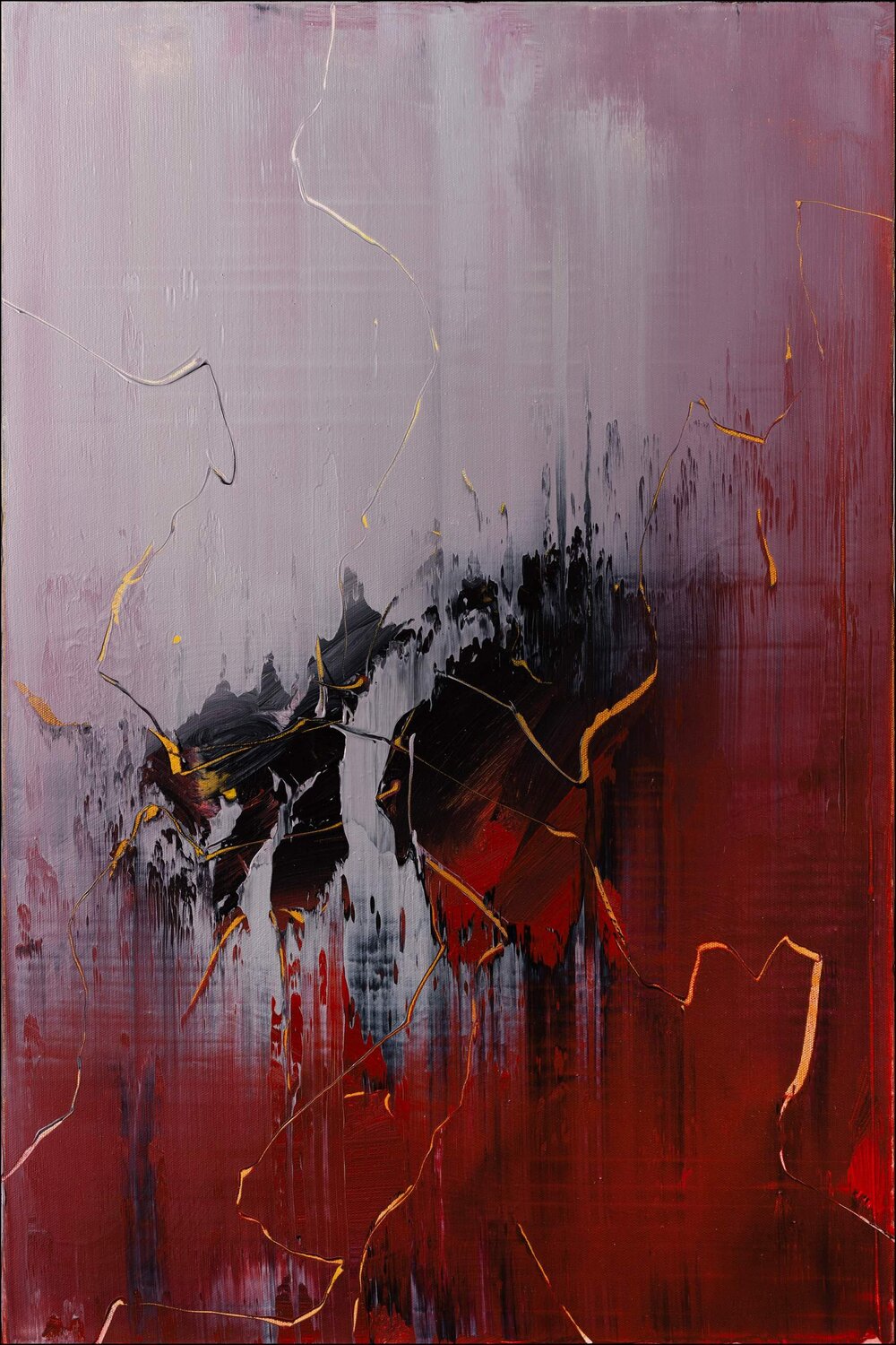 Whispered Reminders Nemanja Nikolic Original painting for sale