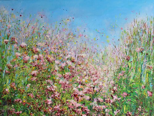 Pink Spring by Therese O'Keeffe, Painting for Sale on Select