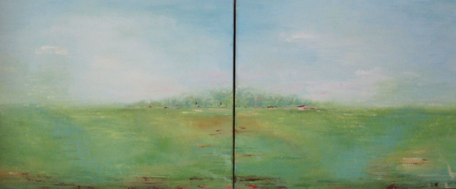 Summer Landscape Therese O'Keeffe Original painting for sale