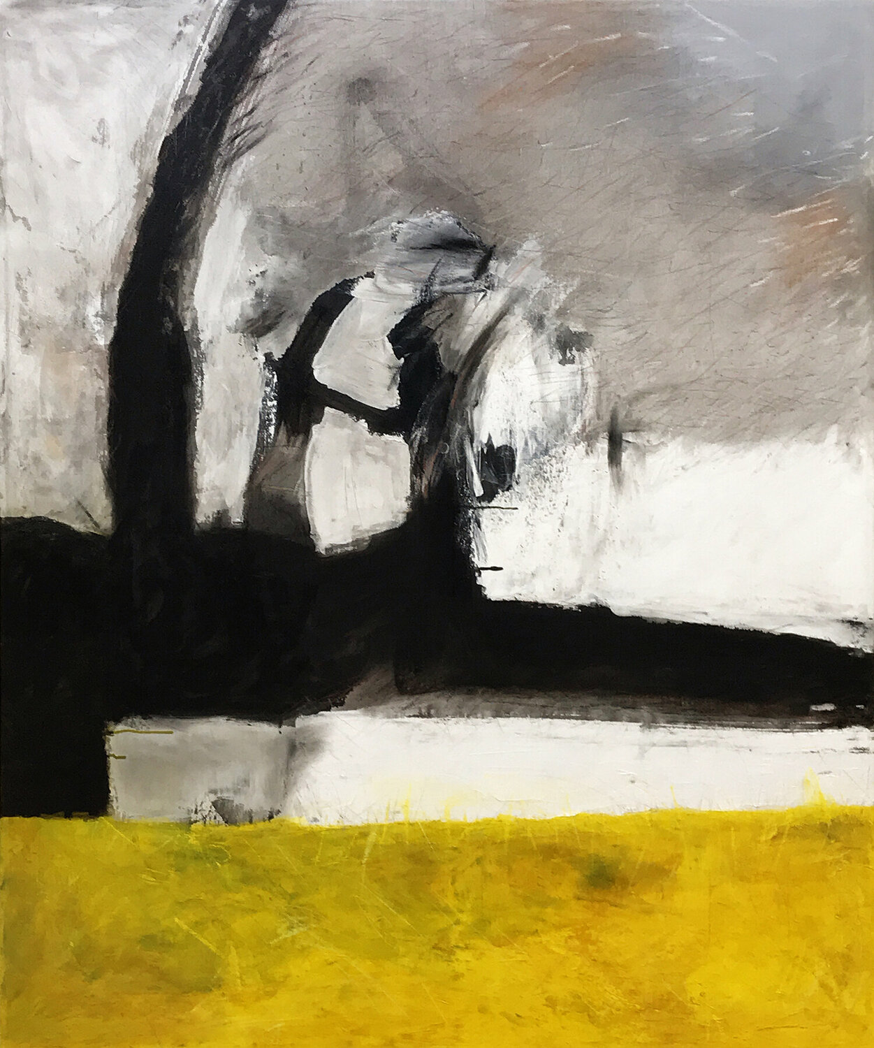 Fallen Tree Michela Sorrentino Original painting for sale
