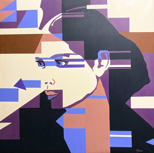 Der Blick nach vorn II by Ilse Feiner, Painting for Sale on Select