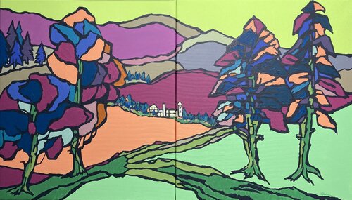 Im Bayerwald by Ilse Feiner, Painting for Sale on Select