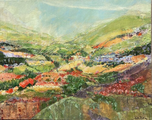 Happy Day , the passing shadows by Leith Ridley Combe, Painting for Sale on Select