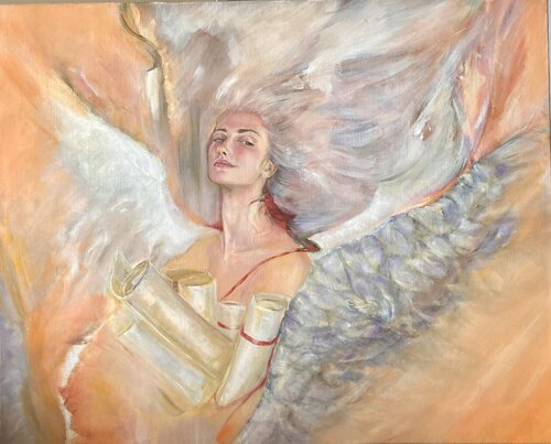 The Messenger by Leith Ridley Combe, Painting for Sale on Select
