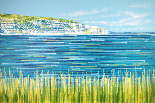 Swanage Bay In Summer by Marc Todd, Painting for Sale on Select