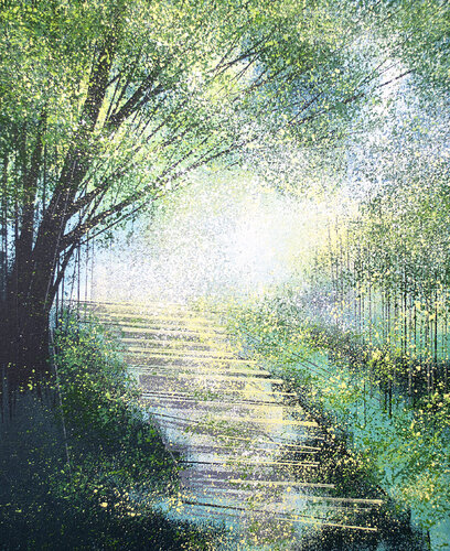 The Big Tree In Spring by Marc Todd, Painting for Sale on Select