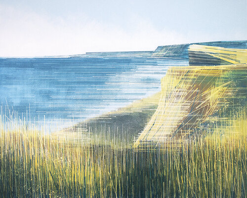 Jurassic Coast Cliffs, Dorset by Marc Todd, Painting for Sale on Select