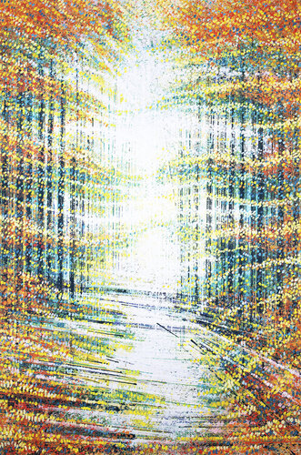 Forest In Golden Light by Marc Todd, Painting for Sale on Select