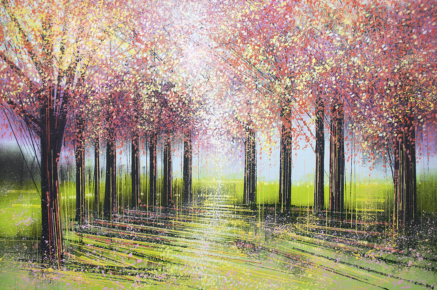 Light Through Spring Blossom Marc Todd Original painting for sale