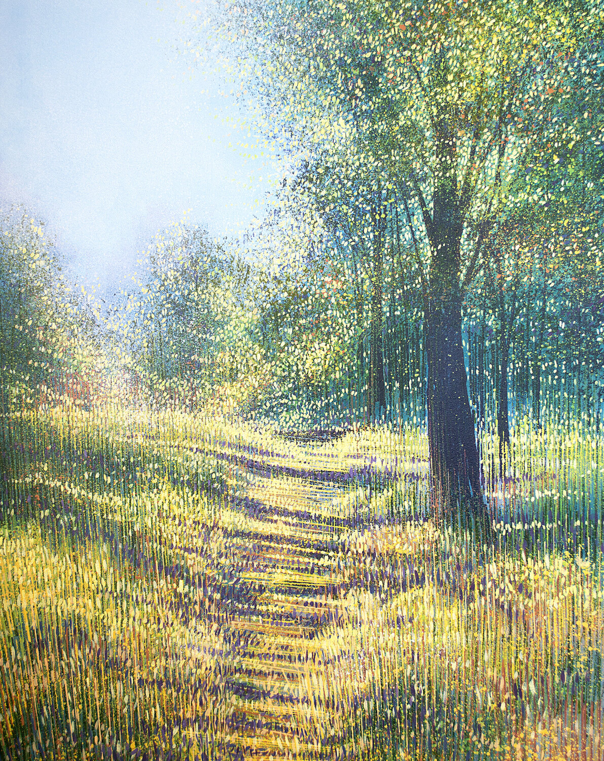 Trees In Late Summer Marc Todd Original painting for sale