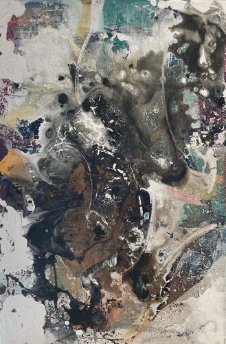 Greens by Tiny De Bruin, Painting for Sale on Select