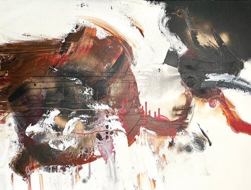 The earth in motion by Tiny De Bruin, Painting for Sale on Select