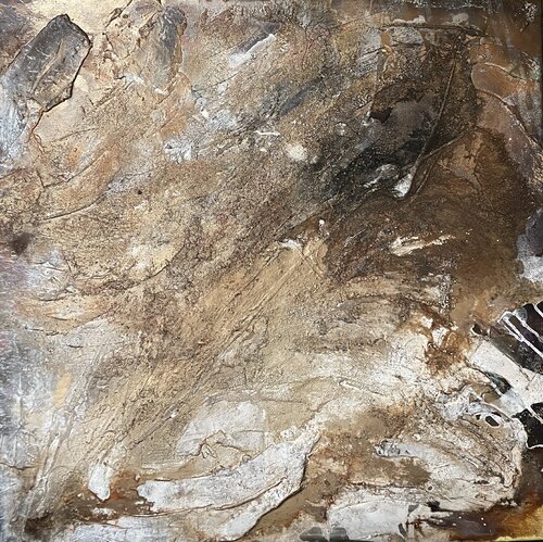 Dark abstract by Tiny De Bruin, Painting for Sale on Select