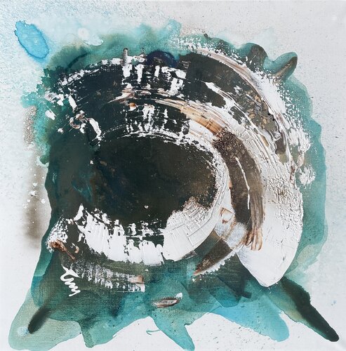 Swirling by Tiny De Bruin, Painting for Sale on Select