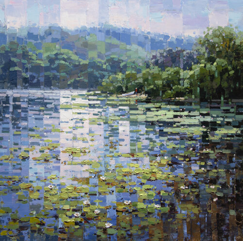 Among The Wild by Vadim Dolgov, Painting for Sale on Select