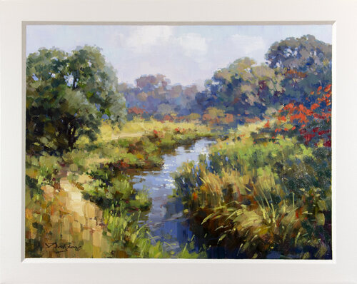 Creek by Vadim Dolgov, Painting for Sale on Select