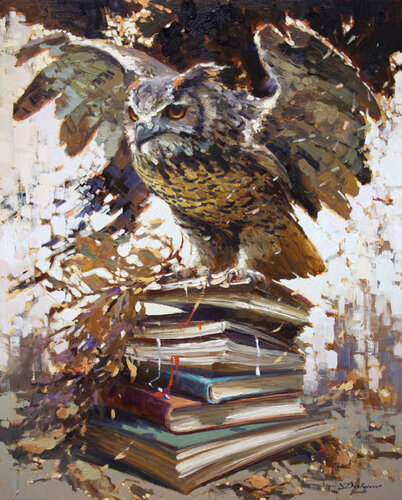 Wisdom by Vadim Dolgov, Painting for Sale on Select