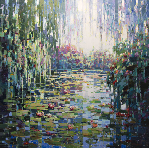 A Glimpse of Serenity by Vadim Dolgov, Painting for Sale on Select