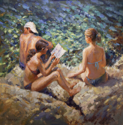 Vacation by Vadim Dolgov, Painting for Sale on Select