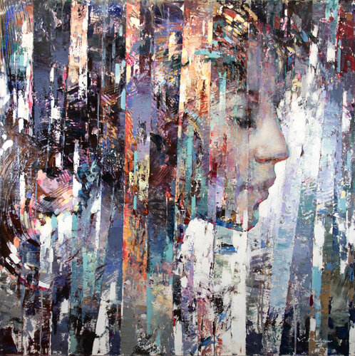 Dreaming away by Vadim Dolgov, Painting for Sale on Select