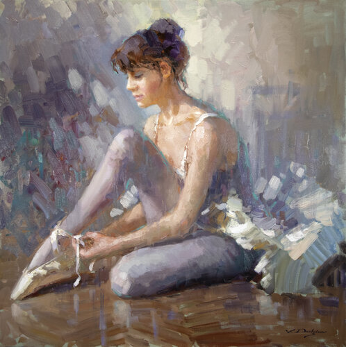 Prelude to Grace by Vadim Dolgov, Painting for Sale on Select