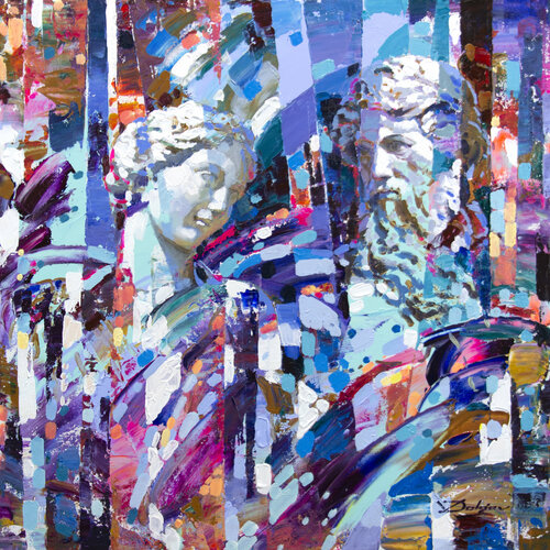 Roman inspiration by Vadim Dolgov, Painting for Sale on Select