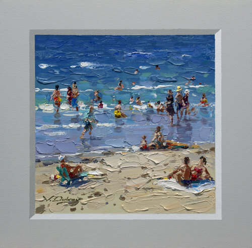 Beach by Vadim Dolgov, Painting for Sale on Select
