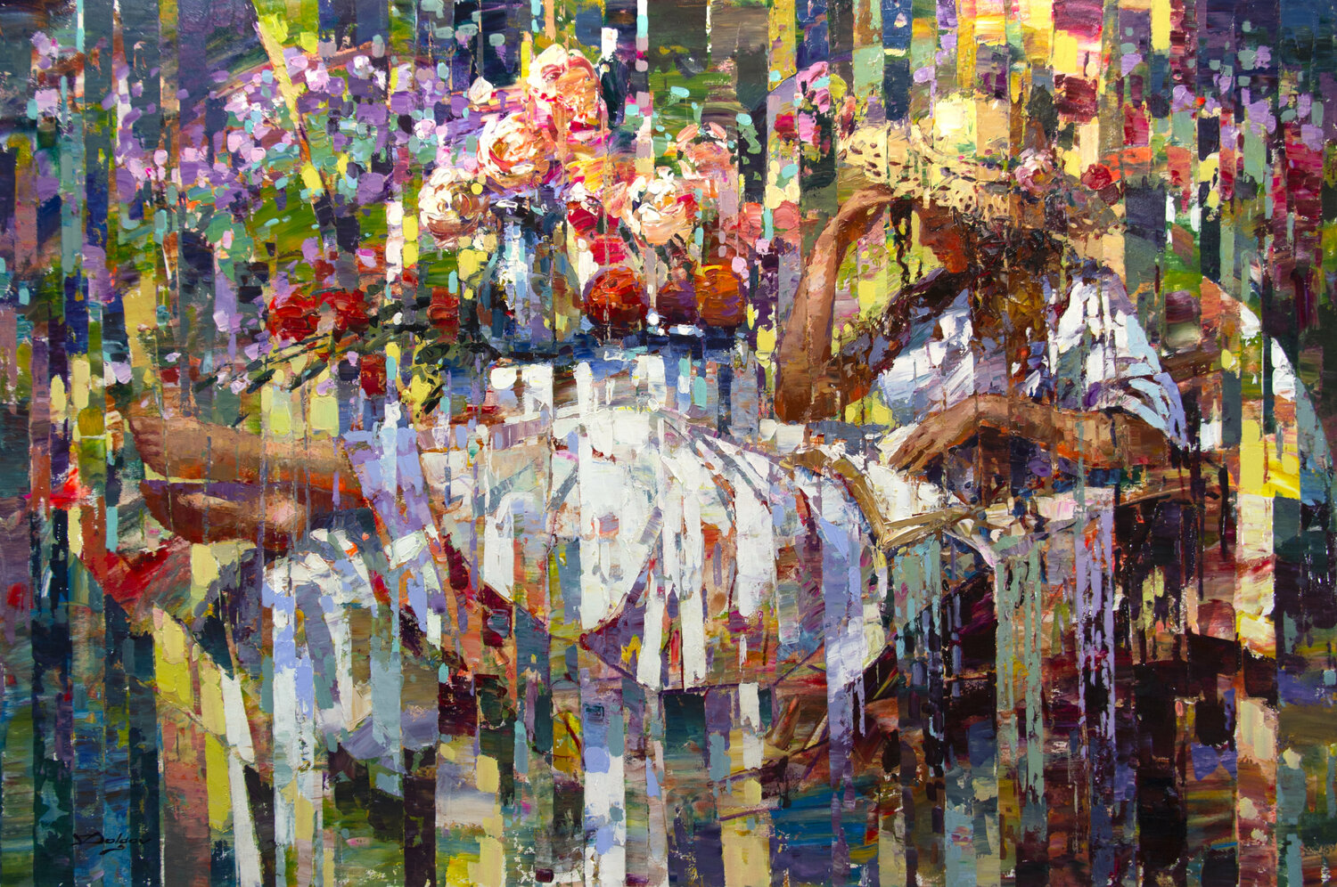Afternoon dreaming Vadim Dolgov Original painting for sale