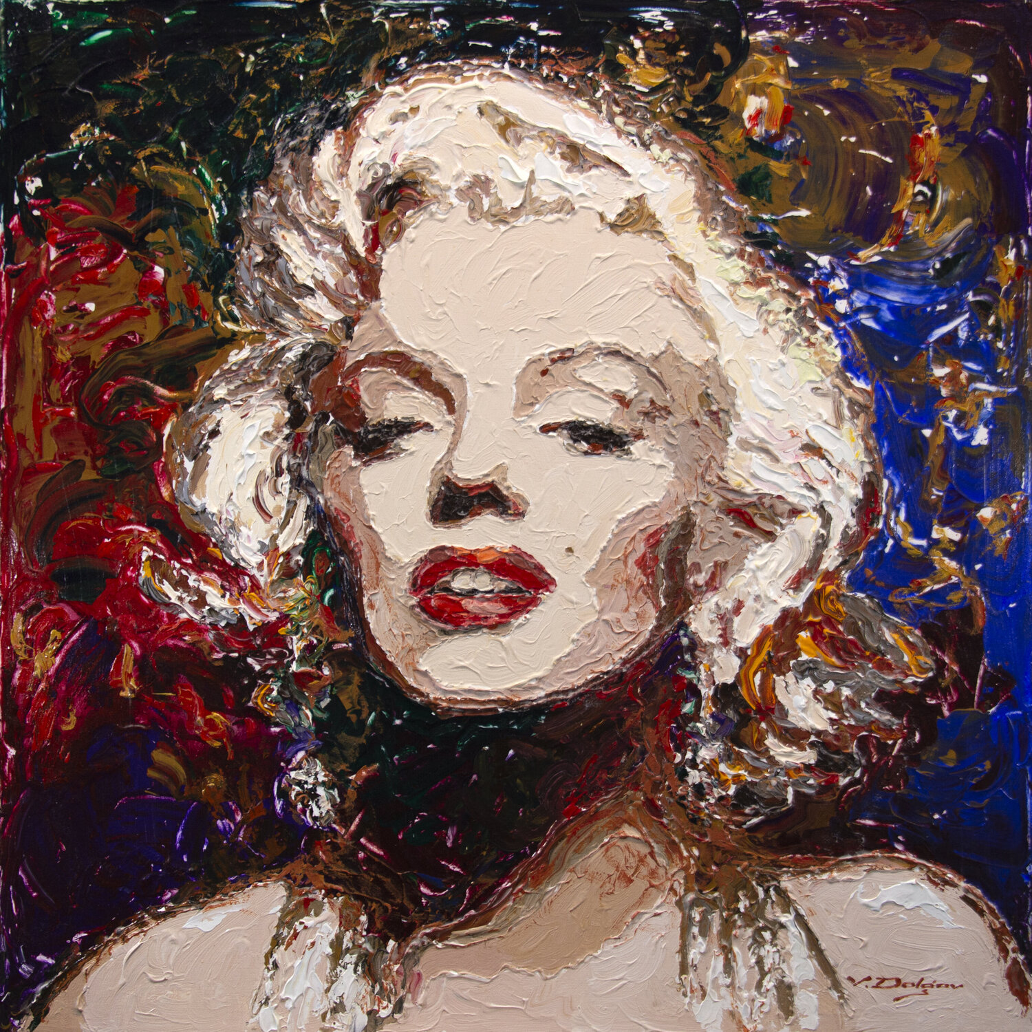 Marylin Vadim Dolgov Original painting for sale