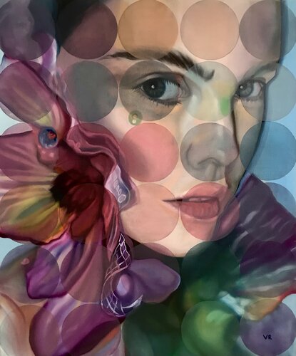 Blütezeit by Valentina Andrees-Reschetizka, Painting for Sale on Select