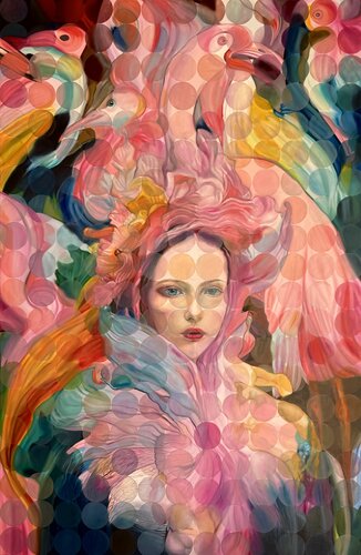 Dolce Vita by Valentina Andrees-Reschetizka, Painting for Sale on Select