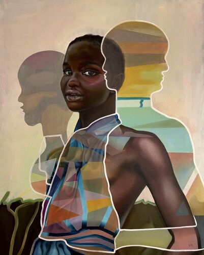Star Child by Valentina Andrees-Reschetizka, Painting for Sale on Select