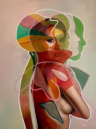 Danza dei sogni by Valentina Andrees-Reschetizka, Painting for Sale on Select