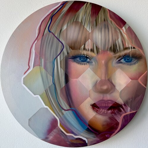 Donna di luce by Valentina Andrees-Reschetizka, Painting for Sale on Select