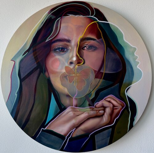 Sole nei cuori by Valentina Andrees-Reschetizka, Painting for Sale on Select