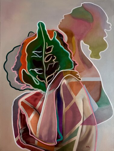 Segreti nel verde by Valentina Andrees-Reschetizka, Painting for Sale on Select