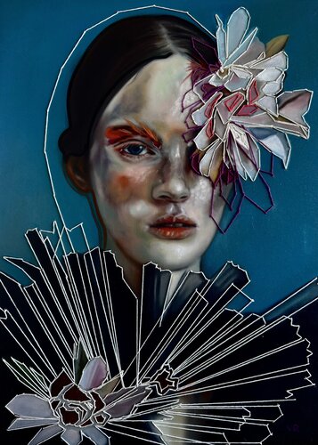 Poesia dei fiori by Valentina Andrees-Reschetizka, Painting for Sale on Select