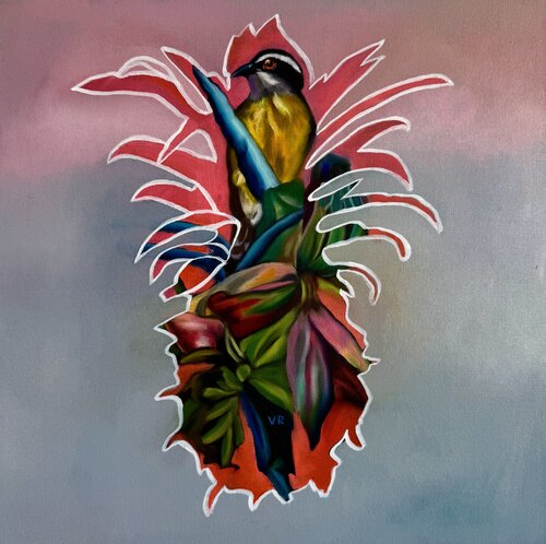 Mondo dell' ananas by Valentina Andrees-Reschetizka, Painting for Sale on Select