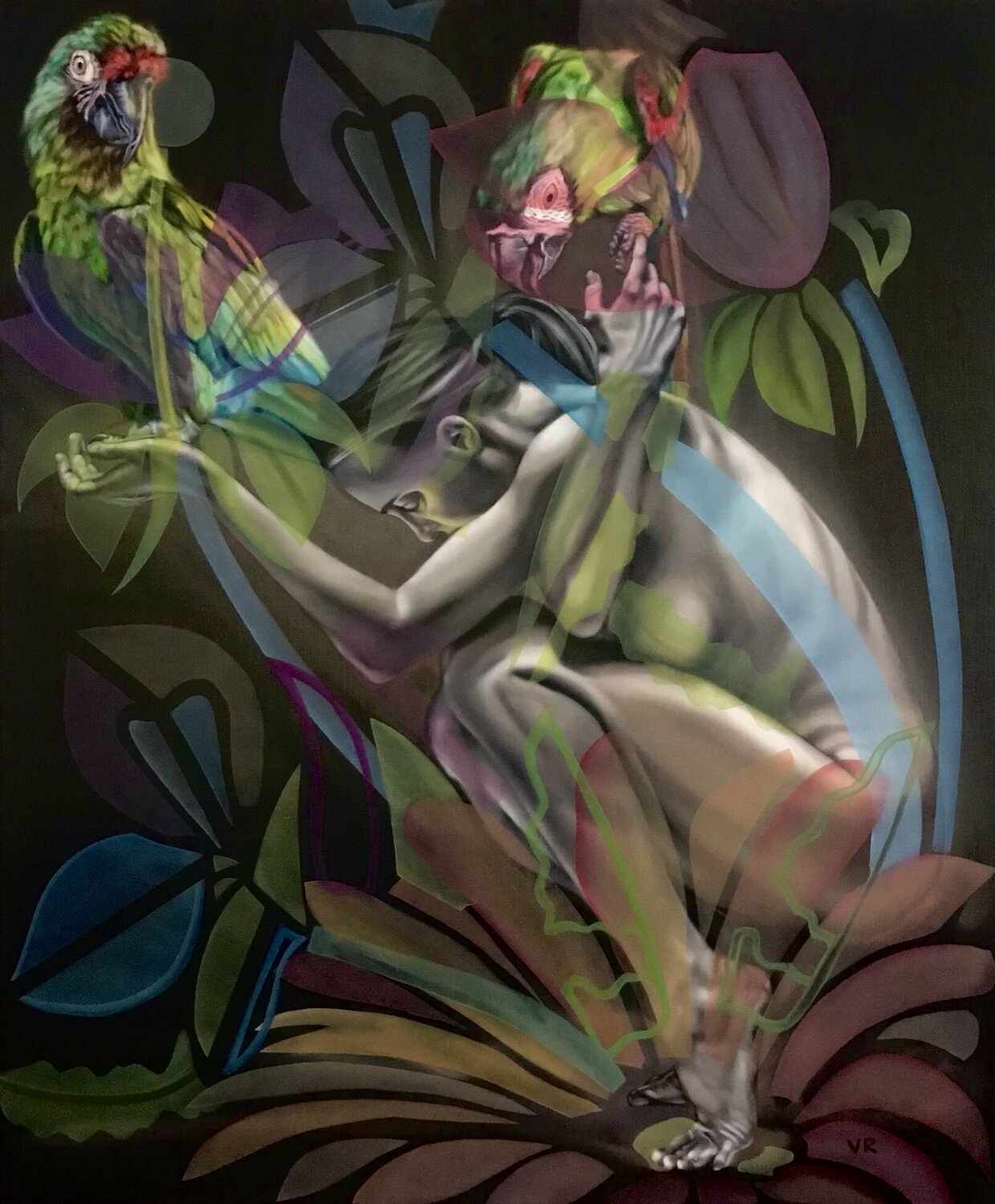 Blumenseelen Valentina Andrees-Reschetizka Original painting for sale