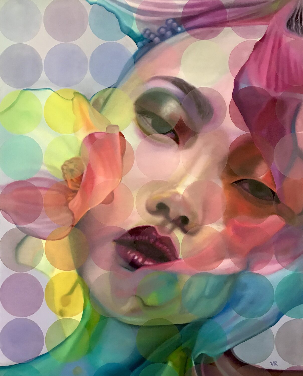 Luftig und leicht Valentina Andrees-Reschetizka Original painting for sale