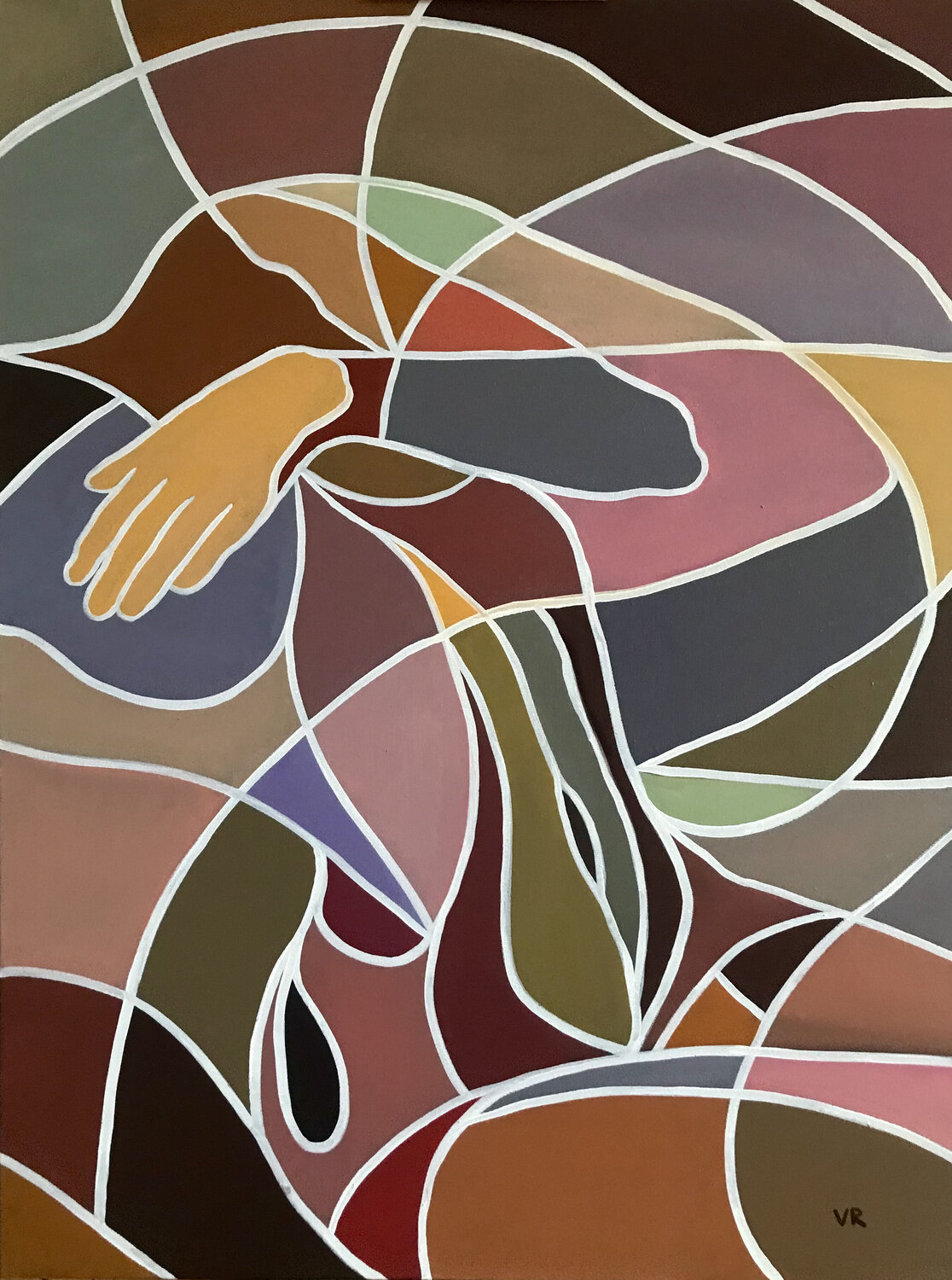 Im Auftakt Valentina Andrees-Reschetizka Original painting for sale