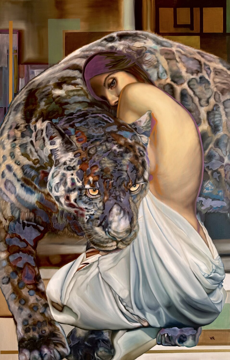Senza confini Valentina Andrees-Reschetizka Original painting for sale