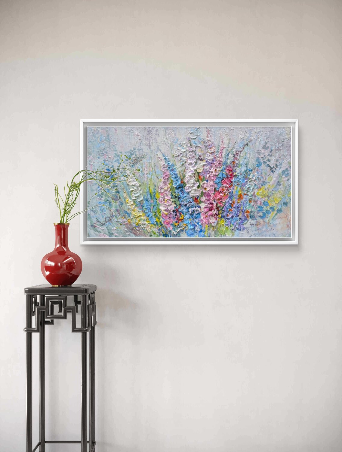 The Evolving Soulscape. Yulia Lisle Original painting for sale