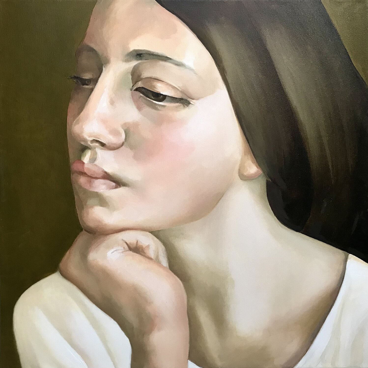 Silence Tells The Truth Valery Koroshilov Original painting for sale