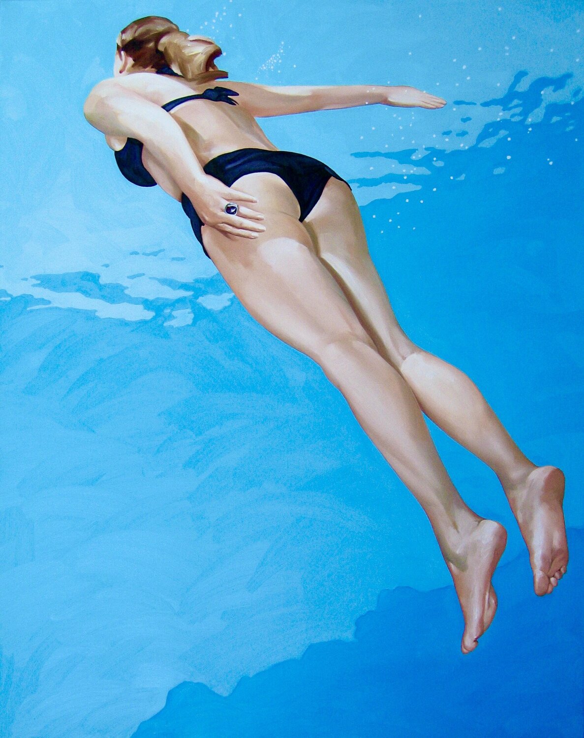 Mediterranean Blue Valery Koroshilov Original painting for sale