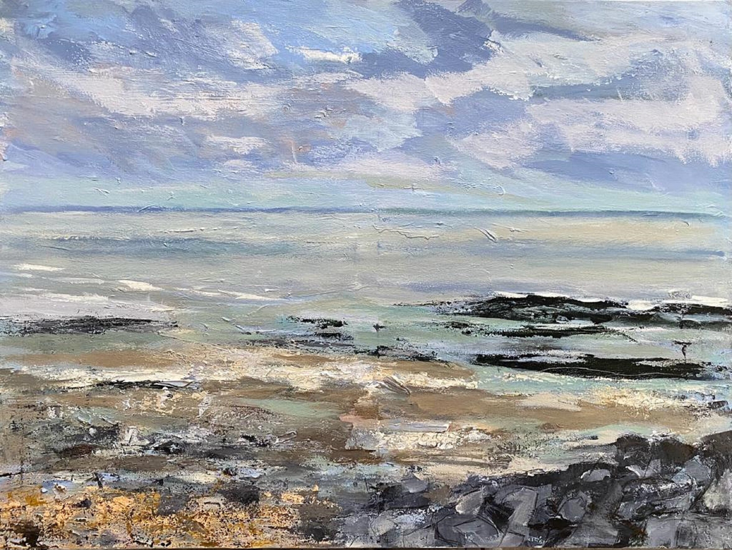 Cloudy May Beach